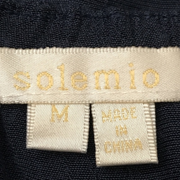 Solemio | Blue & Lacey Dress - Picture 8 of 9